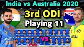 ... india vs australia, 2020: 3rd odi the third of three-match...