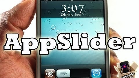 AppSlider - Launch Your Favorite Apps from the Lockscreen