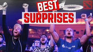 Every Surprise Dota 2 Announcement (with crowd \u0026 Twitch chat reactions)