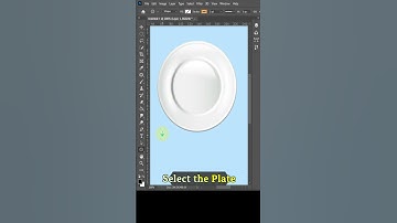 How to Plate Round Color in Photoshop #shorts #youtubeshorts #photoshop