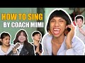 Mimiyuuuh being a strict vocal coach for 3 minutes straight