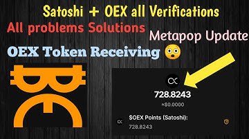 Satoshi all problem solutions & Metapop Update | Technical Fahdii