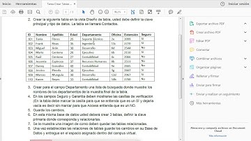 CREAR TABLAS Y RELACIONES ENTRE TABLAS - PARTE 1