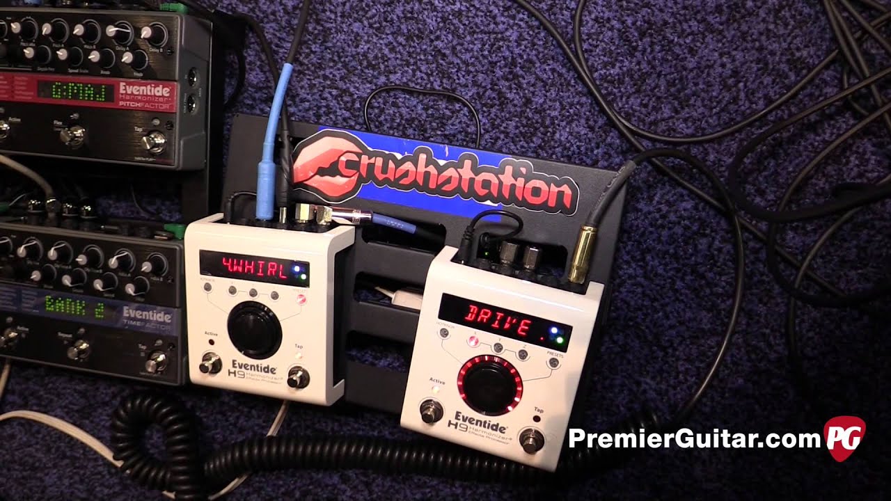 SNAMM '15 - Eventide H9 Crushstation Distortion Demo - YouTube