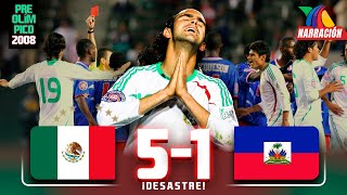 El Único Haitiano Del Área - Resumen Completo Narración Tv Azteca - México Vs Haití 2008
