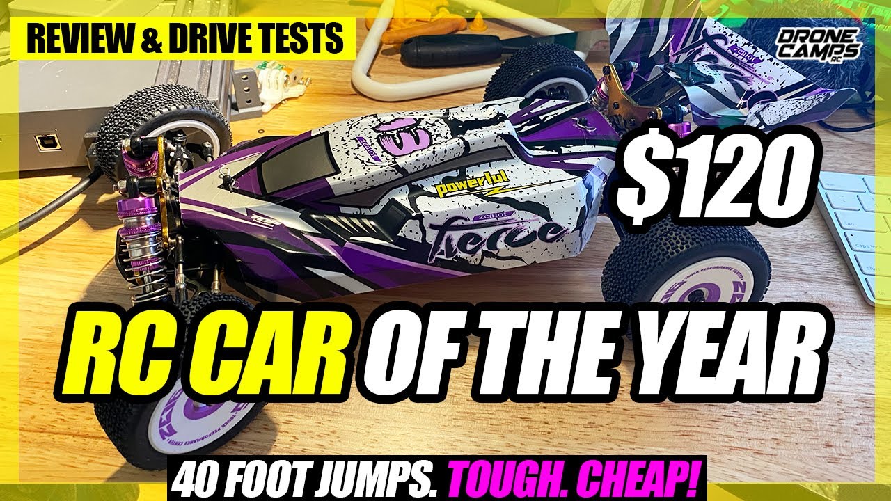 $120 RC Car EVERYBODY WANTS - WLtoys 124019 RTR - 40ft JUMPS, BASH