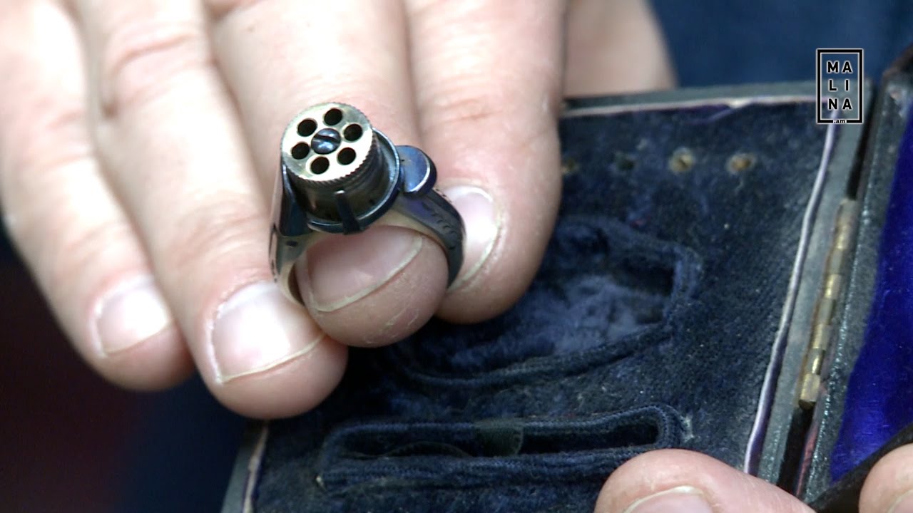 «Это — кольцо-пистолет «Роковая женщина», излюбленная вещь английских ...