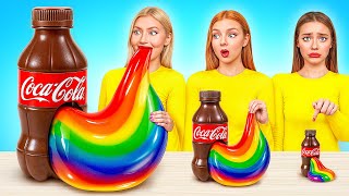 Большая, Средняя или Маленькая Тарелка Челлендж | Вкусные Кухонные Лайфхаки от Multi DO Challenge