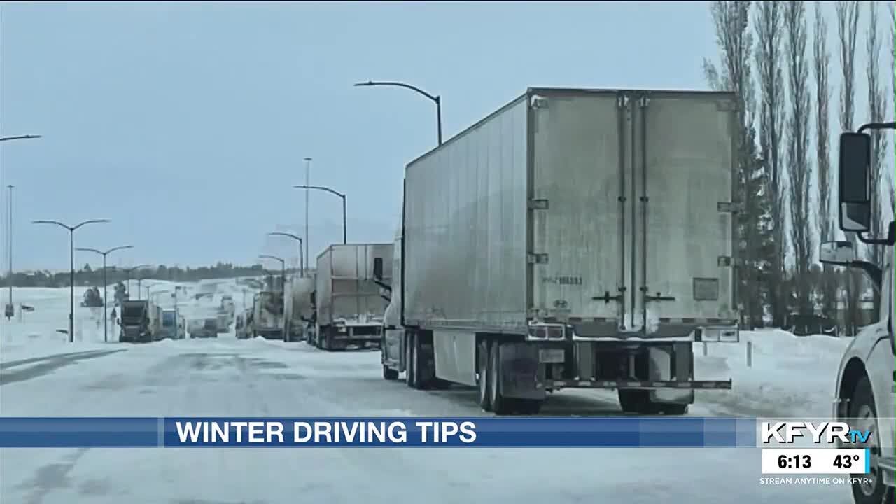 Winter weather driving tips - YouTube