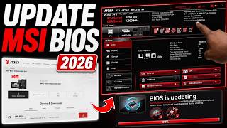 How to update MSI Motherboard BIOS in 2026
