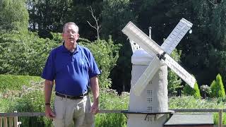 Springfields Festival Gardens Showcasing Moulton Windmill