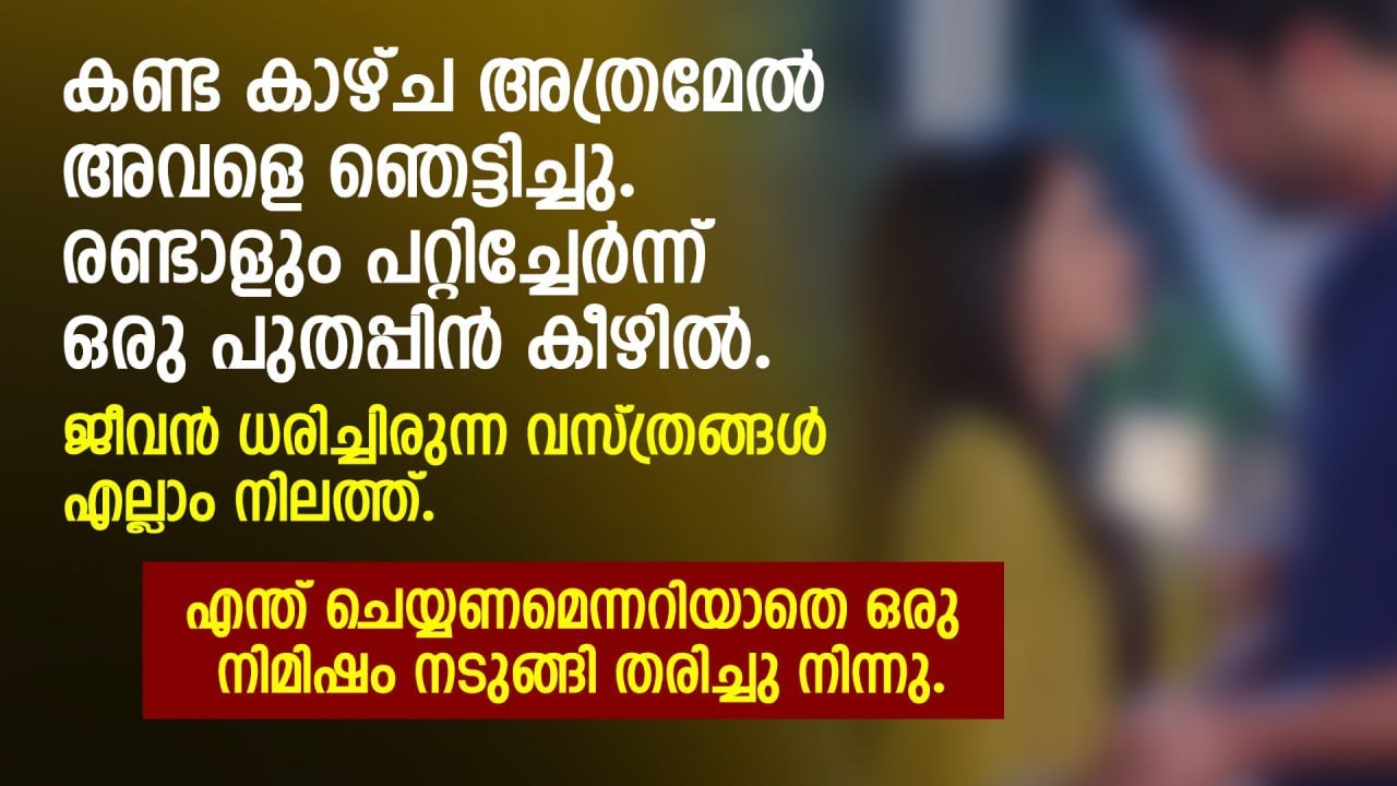 കണ്ട കാഴ്ച അത്രമേൽ അവളെ ഞെട്ടിച്ചു. രണ്ടാളും പറ്റിച്ചേർന്ന് ഒരു പുതപ്പിൻ കീഴിൽ | PRANAYAMAZHA STORY