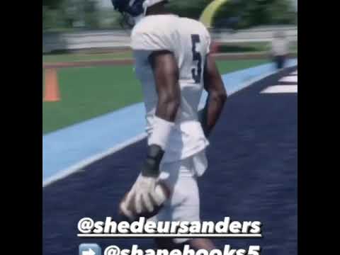 Watch Sheduer Sanders throw darts at JSU scrimmage!