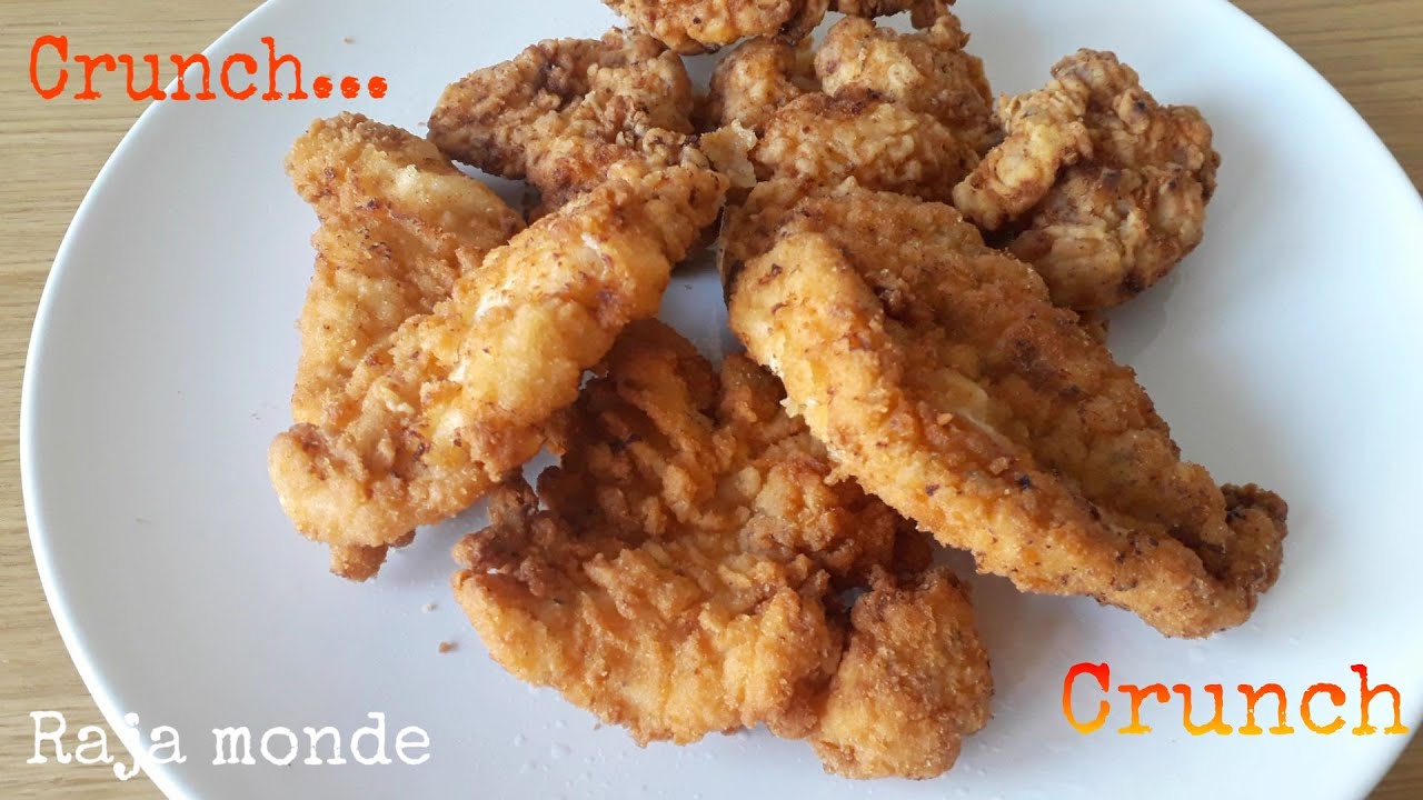 RECETTE poulet tenders KFC 😎 avec une panure sans oeuf svp