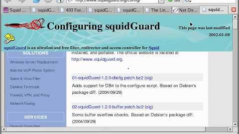 [2006] - [Urdu CBT] - Linux  System Administration - SQUID - 12/15 - Squid Guard - 1/4