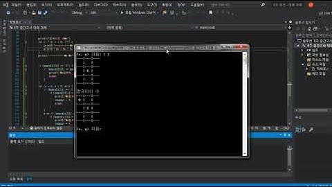 C 프로그래밍 - 2차원 배열을 사용한 틱택토