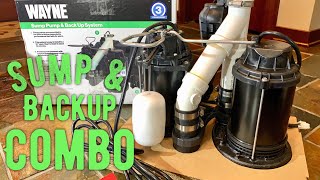 How to Install Wayne WSS30V Combination Sump & Backup Pump Review