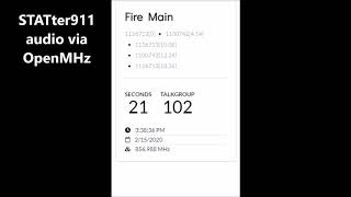 DC 911 sends duplicate response to possible fire in an apartment building