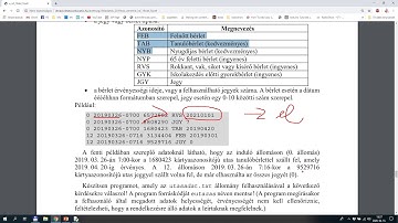 Informatika érettségi emelt szint - 2019. október 22. eutazás - PYTHON