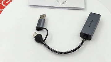 BENFEI USB Type-C to Ethernet Adapter - Product Showcase