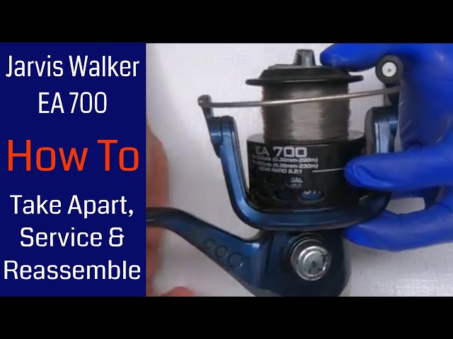 Jarvis Walker EA 700 Fishing Reel - How to take apart and