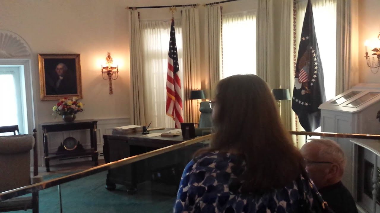 LBJ oval office all original as the day he left YouTube