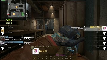 ESEA 1v4 clutch with ace