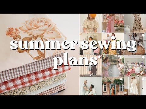 My Summer Sewing Plans (Plus an Exciting Announcement!)