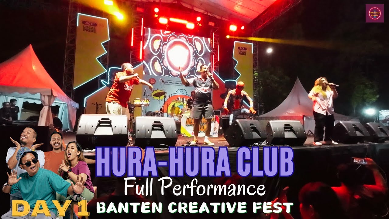 Hura hura club full performance banten creative fest youtube