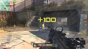 MW3 SCAR-L Gameplay / CTF on Dome