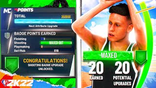 How to Get SHOOTING BADGES FAST on NBA 2K22! Best Shooting Badge Method! Get badges FAST in 2K22