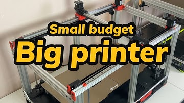 The RIFF 600/900 3D printer 3 - x and y axis