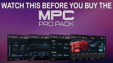 WATCH THIS before you buy the MPC Pro Pack. Update 3.6. Air Visual EQ, Reverb Pro & Utility Review.