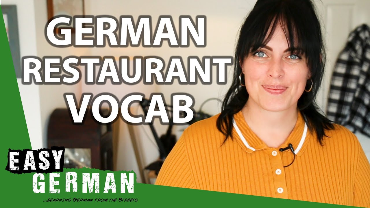 New German Restaurant Vocabulary | Super Easy German 179