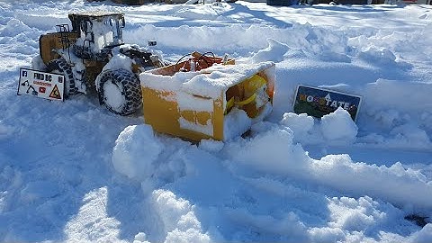 ❄RC - Kabolite K966 + 3d printed SnowBlower❄