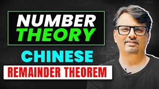 Number Theory | Chinese Remainder Theorem | Concept & Example By GP Sir