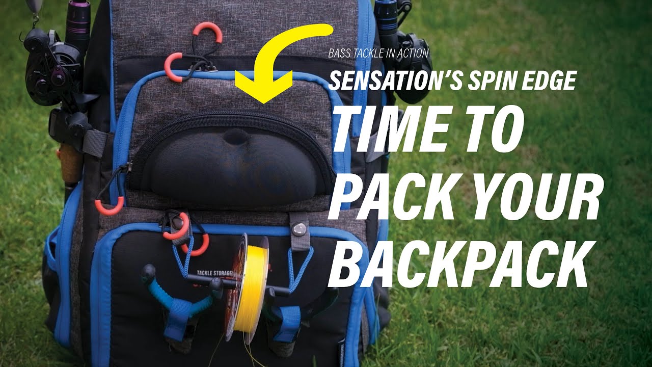 Sensation's Spin Edge Tackle Backpack 