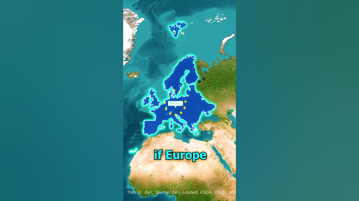 Als Europa niet bestond...🇪🇺😳