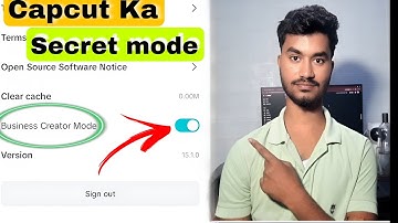 Capcut business creator mode not showing || how to enable business creator mode in capcut 😱