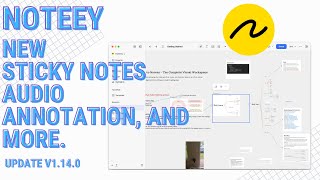 Sticky Notes, Audio Annotations - Noteey 1.14 and 1.14.1
