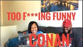 THIS WAS A CLASSIC! CONAN FT KEVIN HART \& ICE CUBE HELPS A STUDENT DRIVER (REACTION)