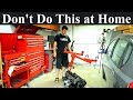 How Not to Install an Engine on an Engine Stand