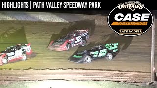 World of Outlaws CASE Construction Late Models | Path Valley Speedway | May 19th, 2024 | HIGHLIGHTS