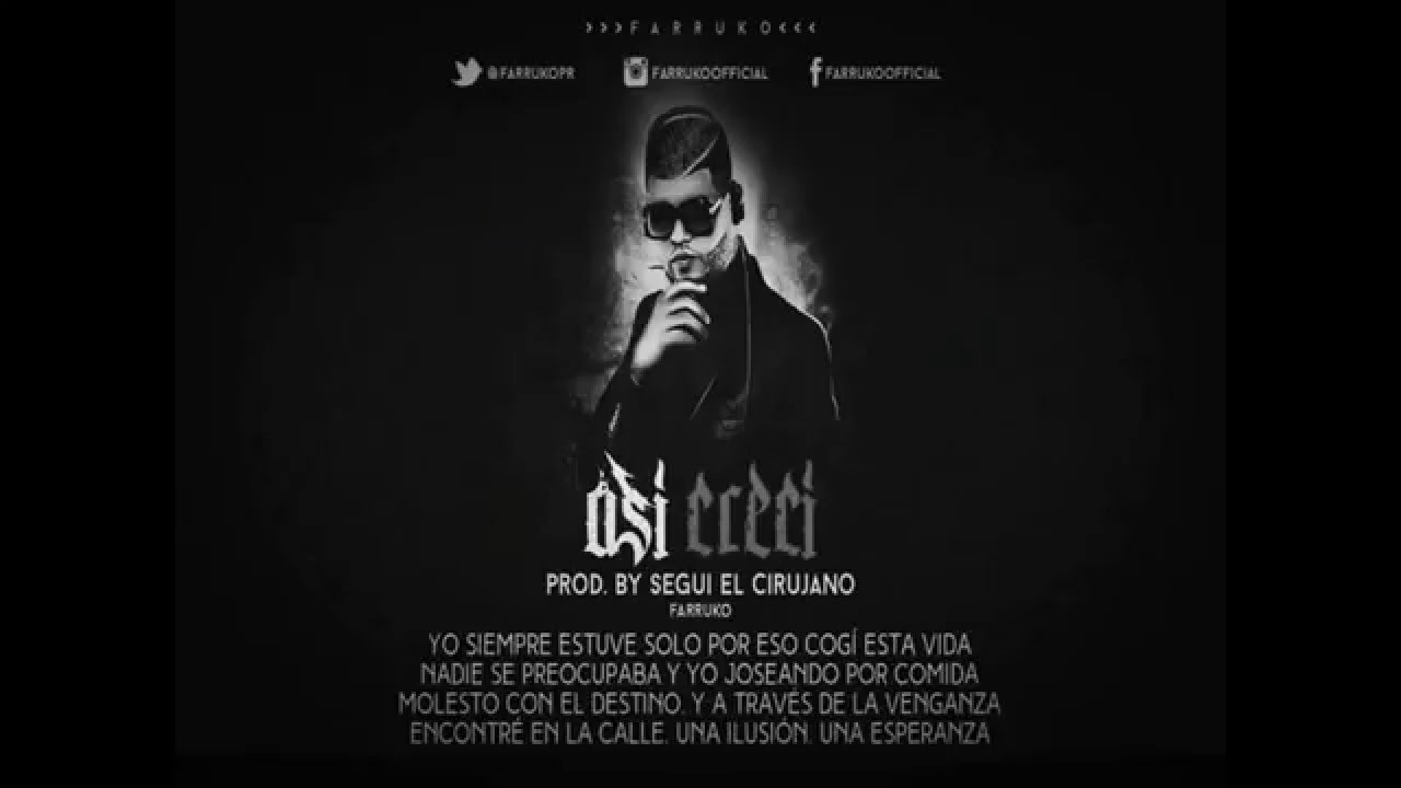 asi creci farruko