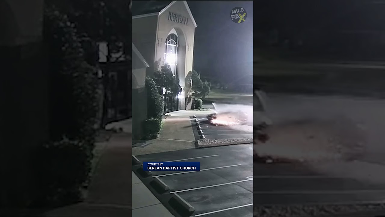 Church Crash Mystery: What Was That Noise? 🤔🚗💥