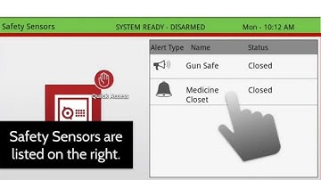 Qolsys IQ Panel Help Video 09: Safety Sensors
