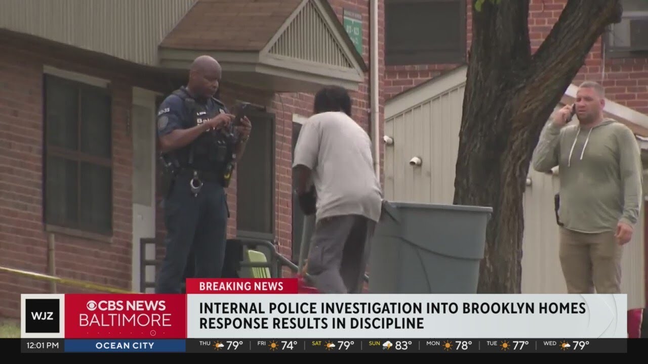 Baltimore police fire 2, discipline several others over botched response to Brooklyn Day mass shooti