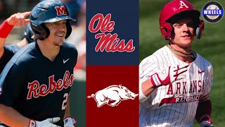 #17 Ole Miss vs #22 Arkansas | Game 2 | 2026 College Baseball Highlights