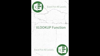 Excel - VLOOKUP Function