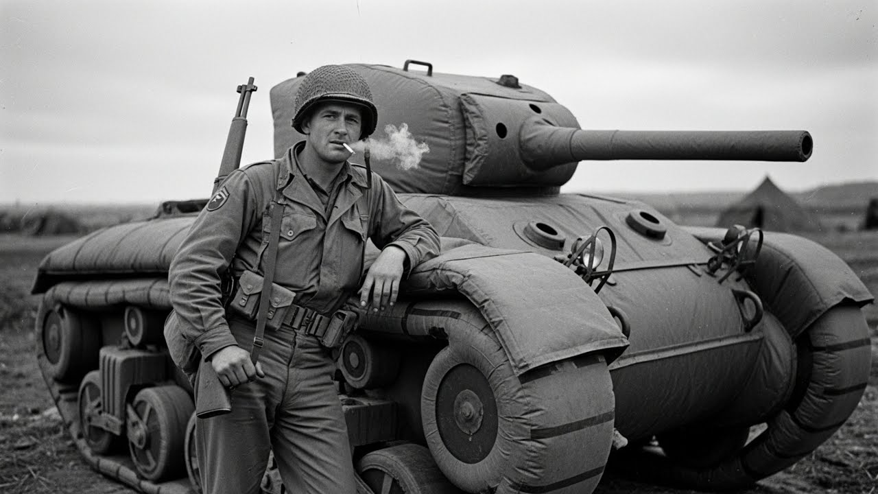 Немцы были разгромлены «армией призраков» Паттона — надувными танками и фальшивыми радиостанциями